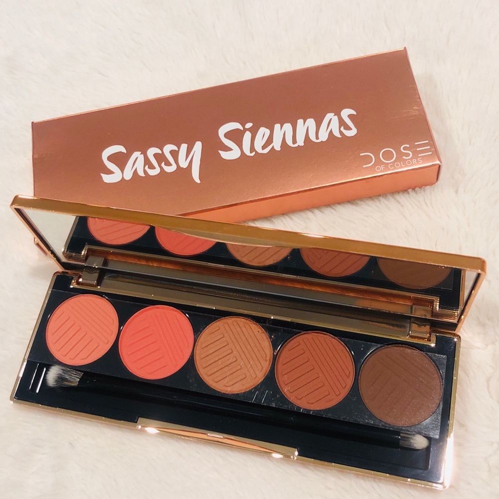 Dose of colors sassy siennas eyeshadow palette